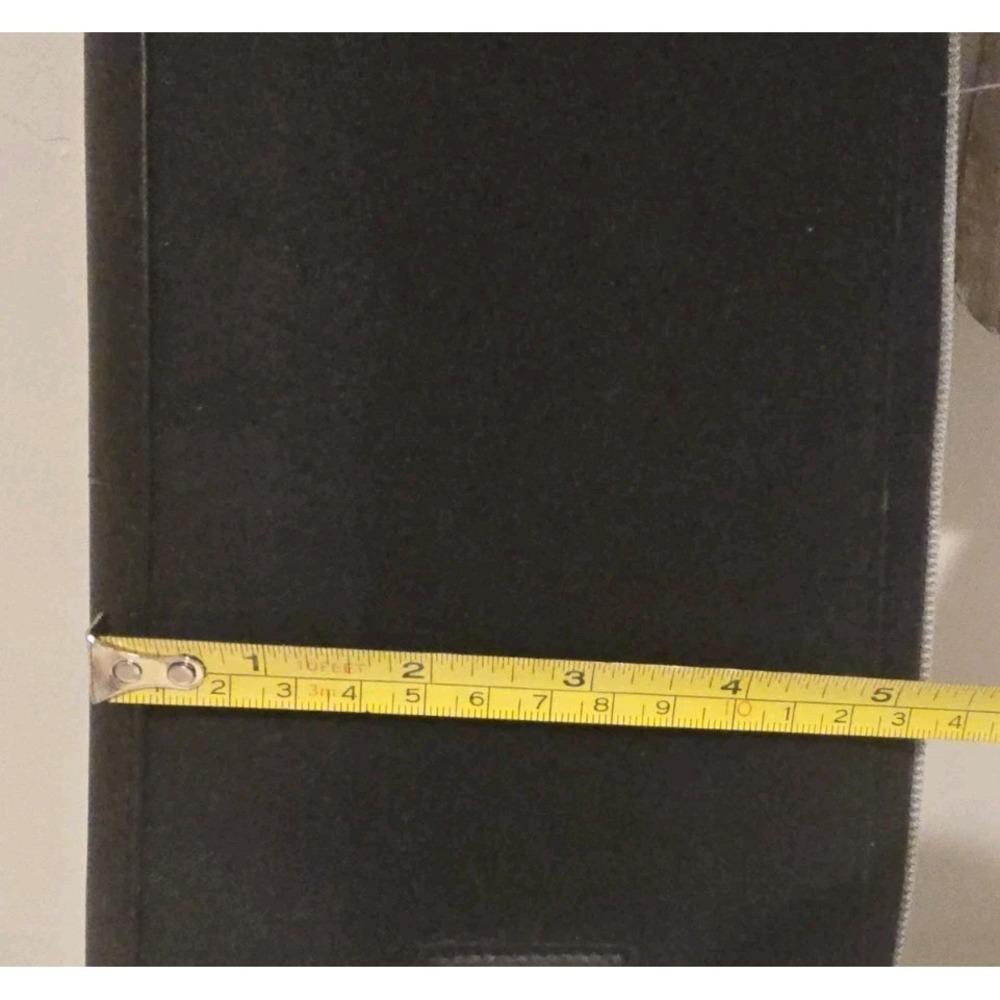 Land Rover Logo Manual Booklet Card Canvas Black Bi Fold  Case 10" X 5"‎  #399 - Picture 6 of 6
